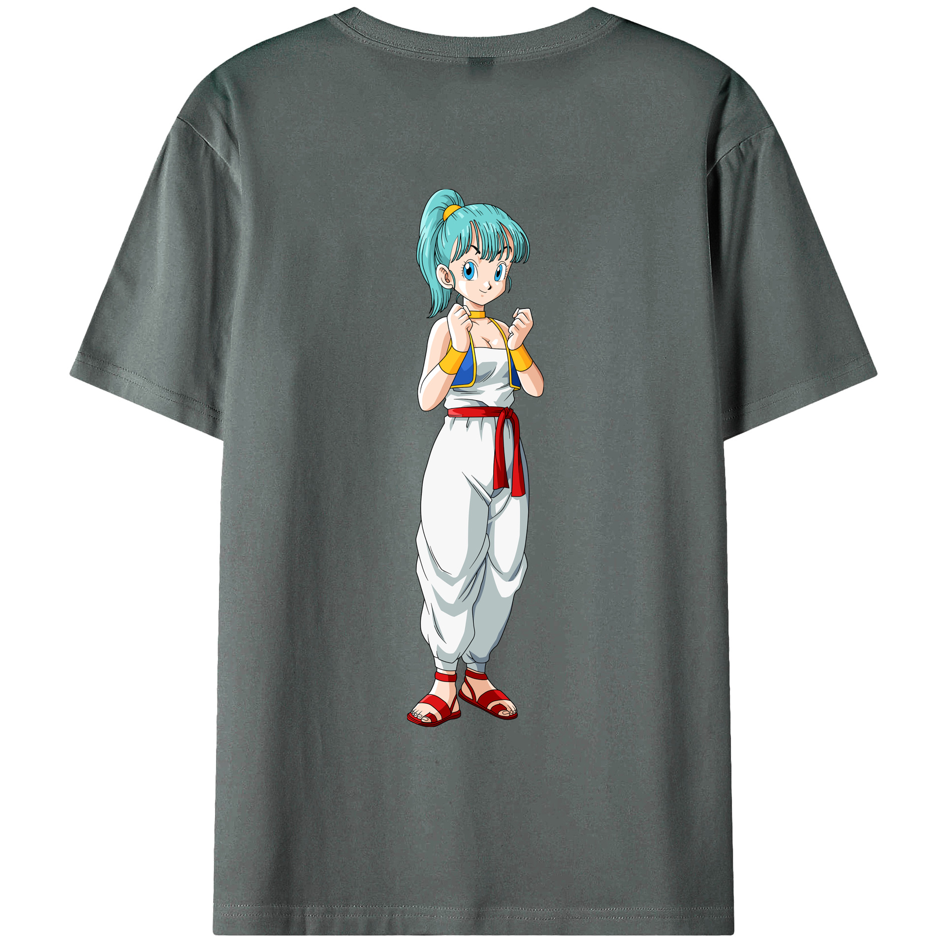 （画像用） ドラゴンボール DRAGON BALL 綿100％ メンズ半袖Tシャツ（バックプリント） 通気性